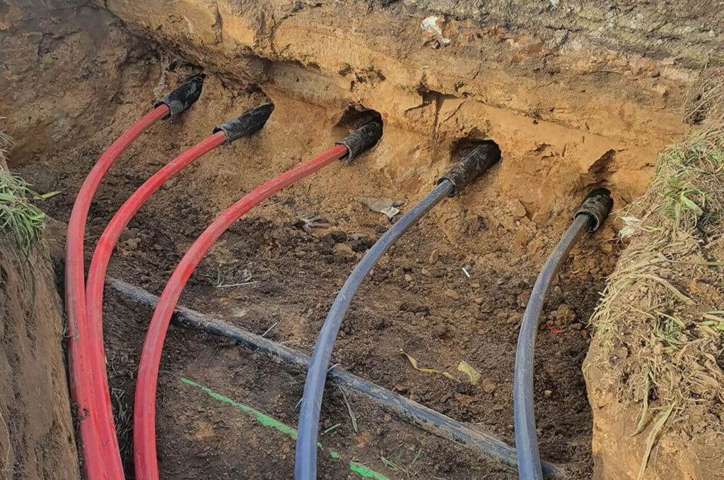 Przyciski kretem Wrocław i okolice - przykładowa realizacja