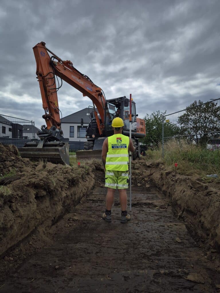 Wykop pod fundamenty