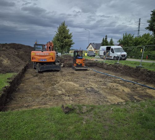Wykopy pod fundamenty