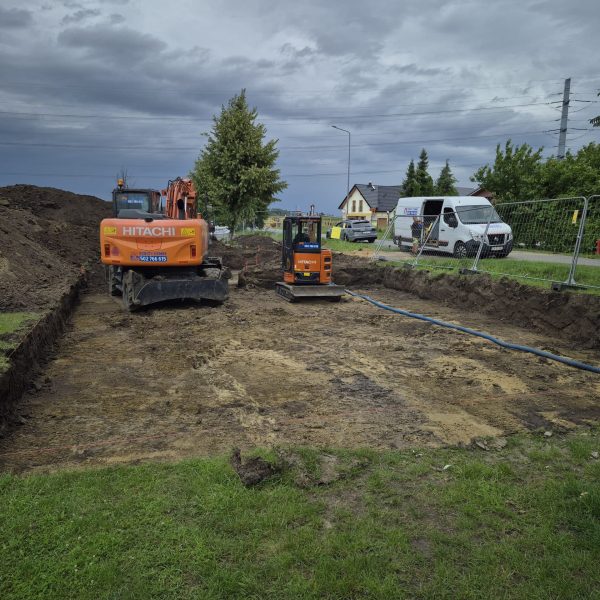 Wykopy pod fundamenty